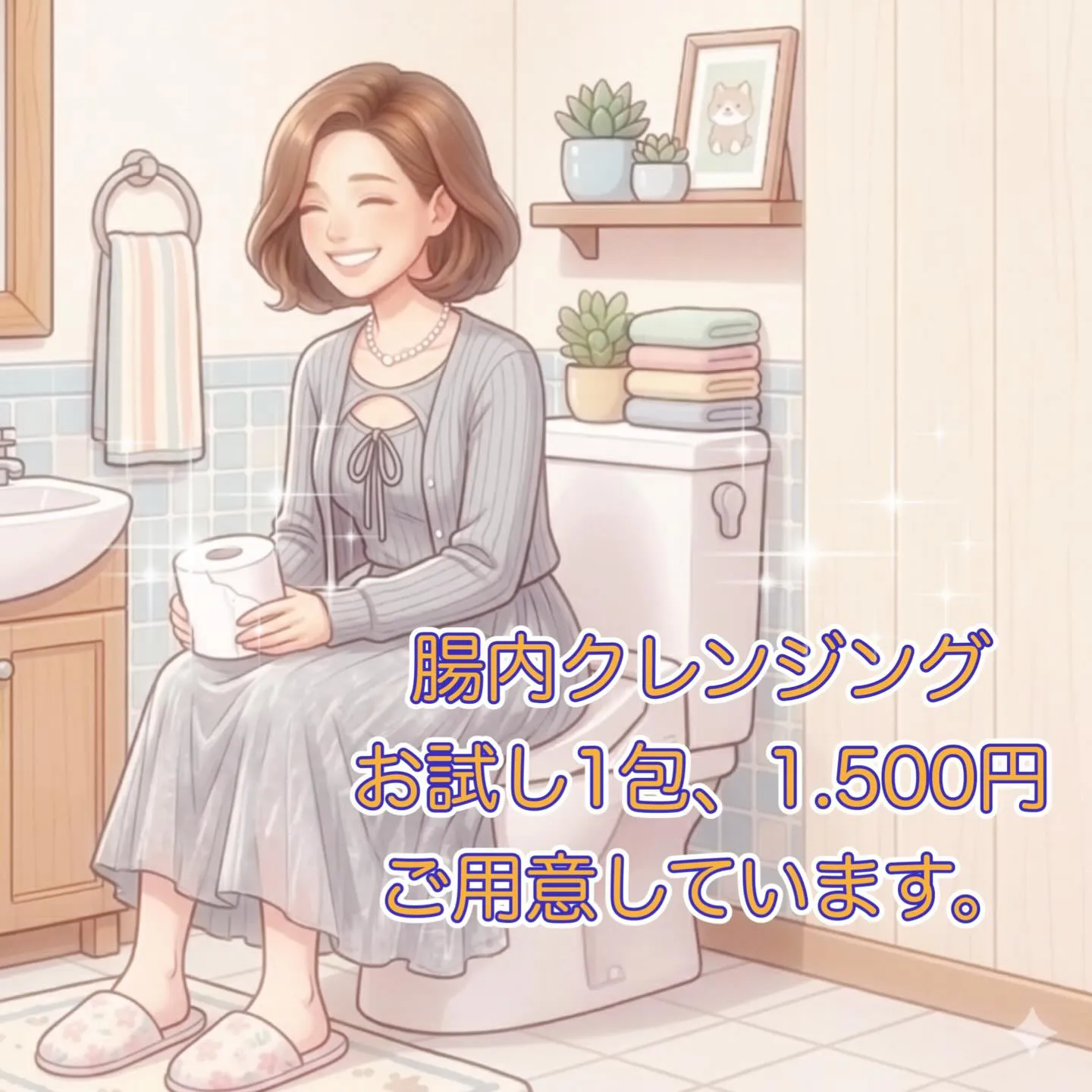 「飲む腸内クレンジング✨」